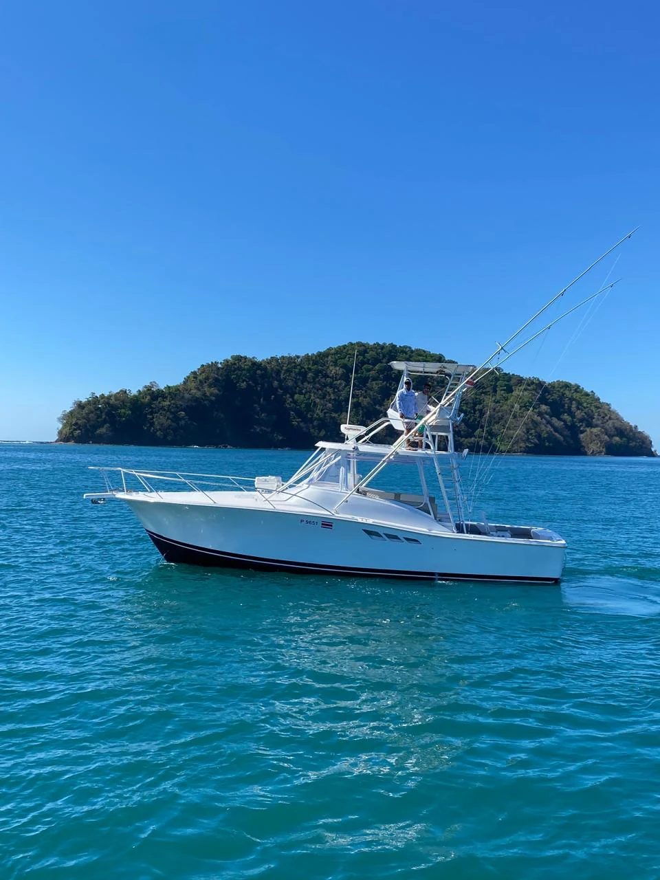 36' Custom Luhrs Express fishing charter boat