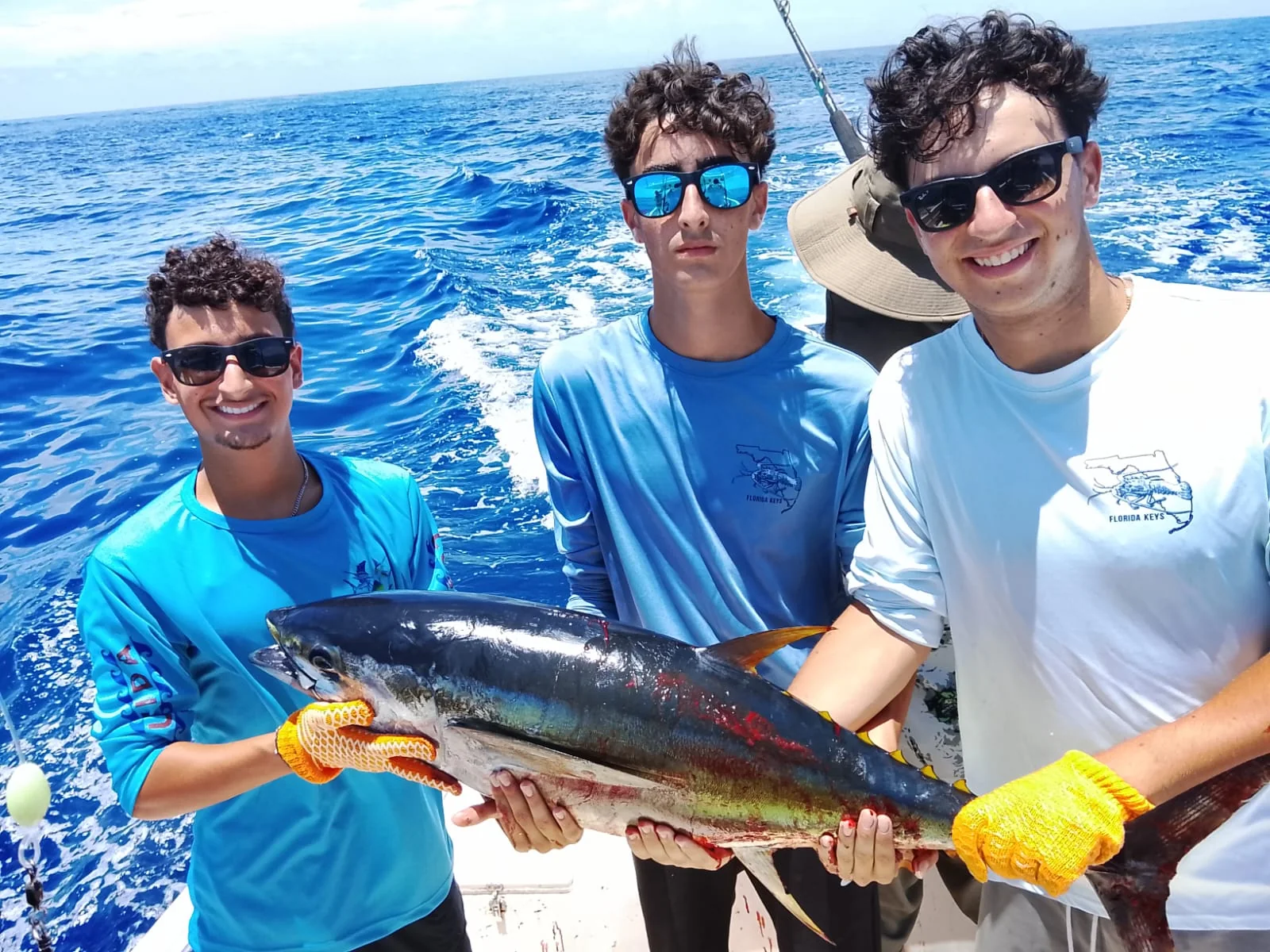 Yellowfin Tuna caught on a Wahoo Sportfishing Jaco charter