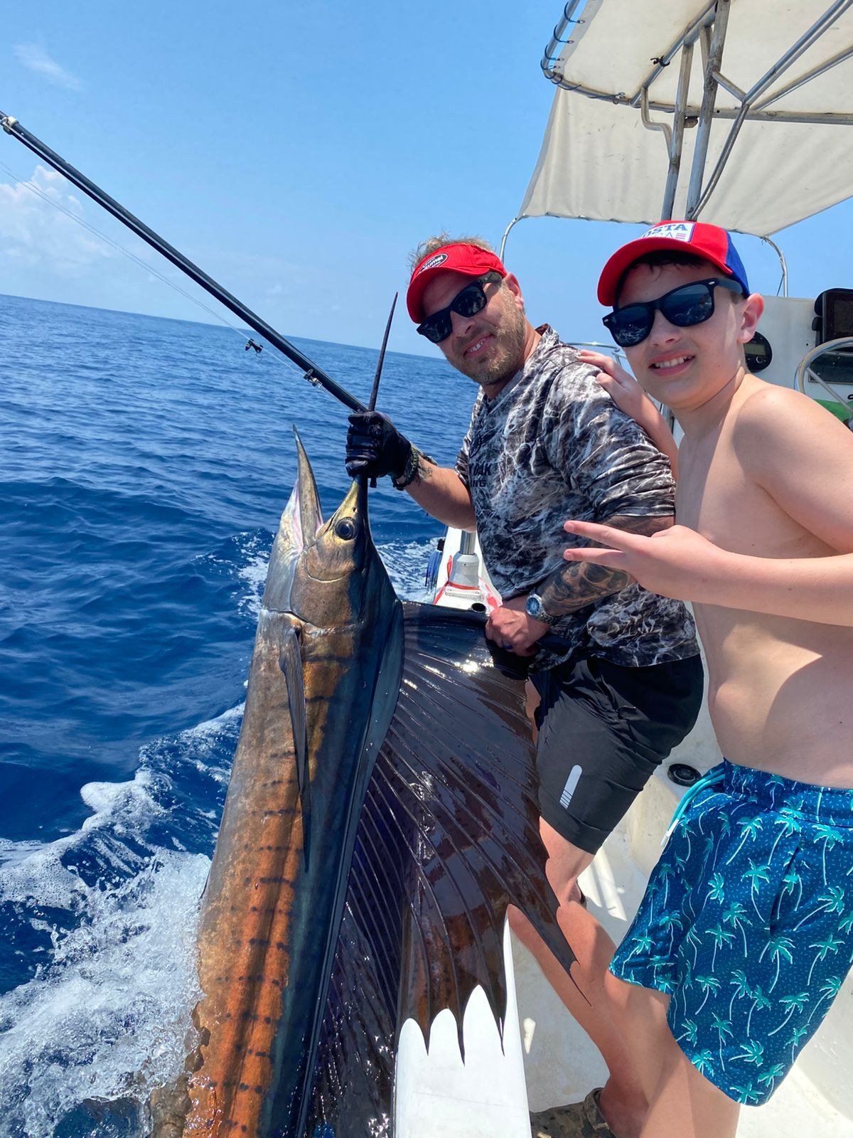 Sailfish fishing in Jaco Costa Rica