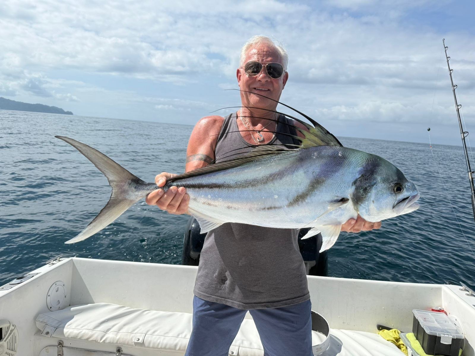 Roosterfish fishing in Jaco Costa Rica